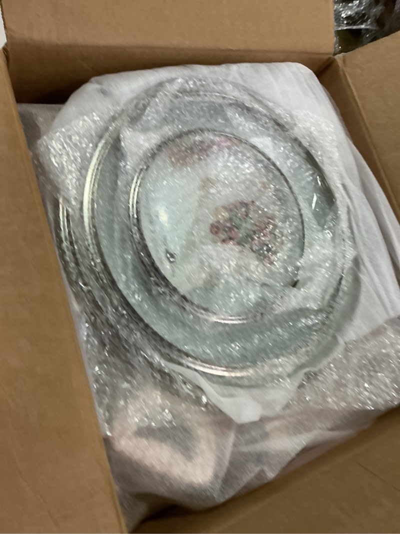 Condition photo showing New/Like New for 12 Pcs Pots and Pans Set, Nonstick Cookware Sets White Granite Induction Cookware, Non-toxic Healthy Non Stick Kitchen Cooking Set with Frying Pans Set, Saucepans,Steamer (PFAS, PFOA, PFOS Free) White 12 Pieces