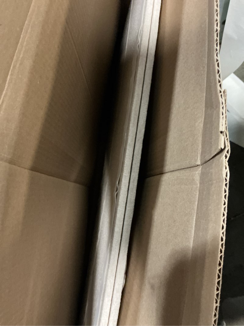 Condition photo showing Good Condition for large bulletin board - 48 x 36 inches, decorative felt pin board for wall - 4' x 3' foldable photo display board with self-adhesive tape, includes 20 push pins - oatmeal oatmeal 48×36 inches