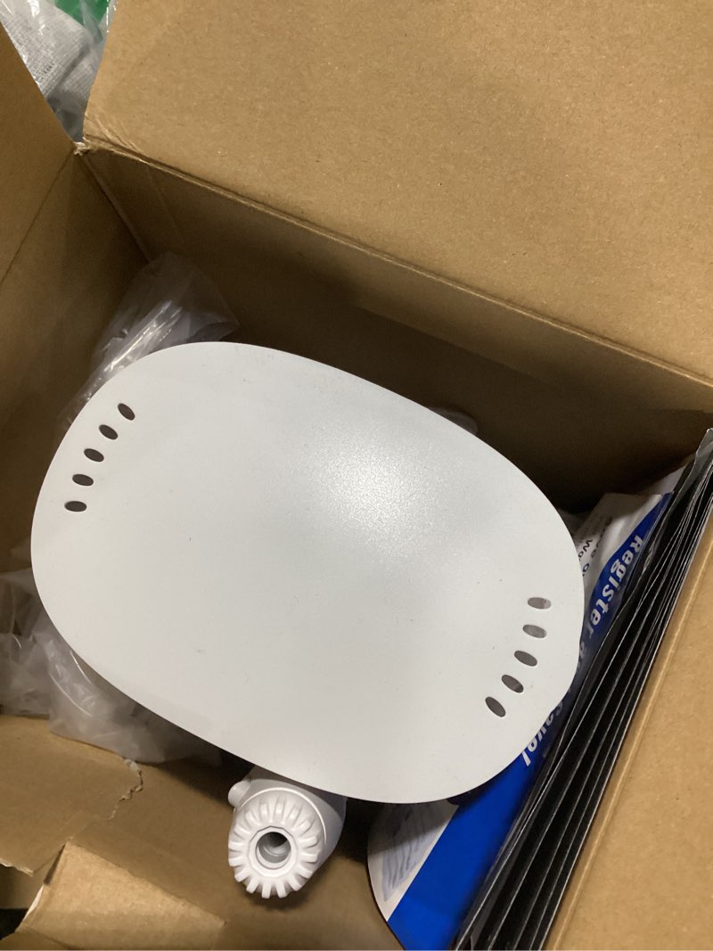 Condition photo showing New/Like New for waterpik aquarius water flosser for teeth cleaning, gums, braces, dental care, electric power with 10 settings, 7 tips for multiple users and needs, ada accepted, white wp-660, packaging may vary