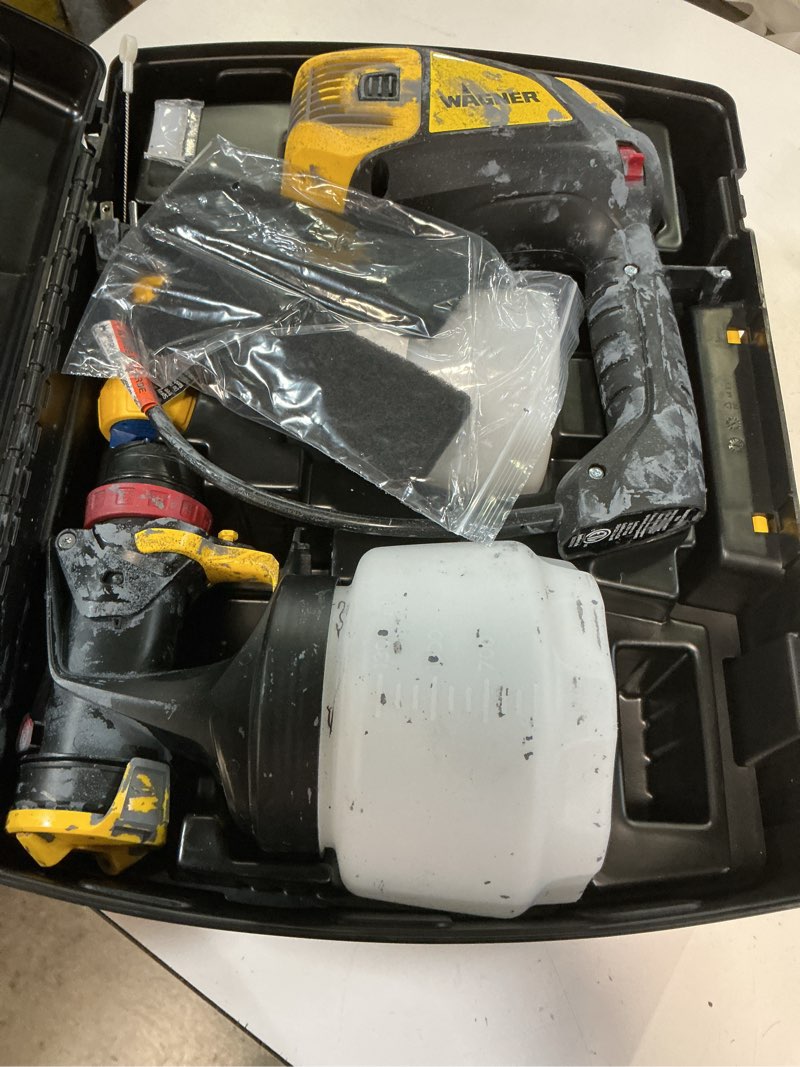 Condition photo showing As Is for wagner paint sprayer