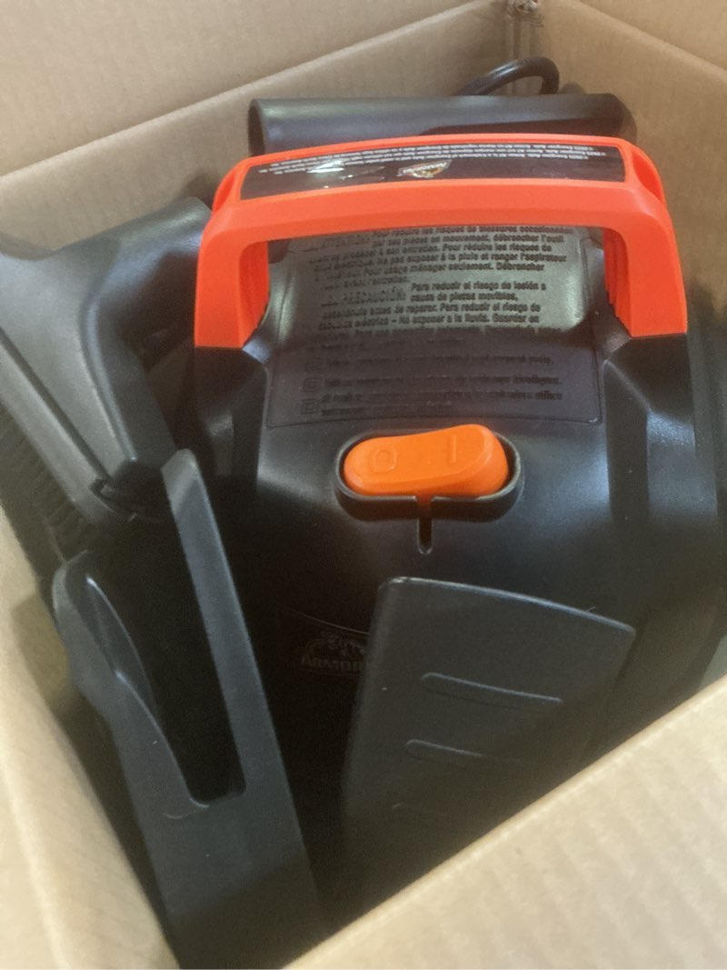 Condition photo showing As Is for armor all 2.5 gallon 2 peak hp wet dry vacuum,vom205p 0901