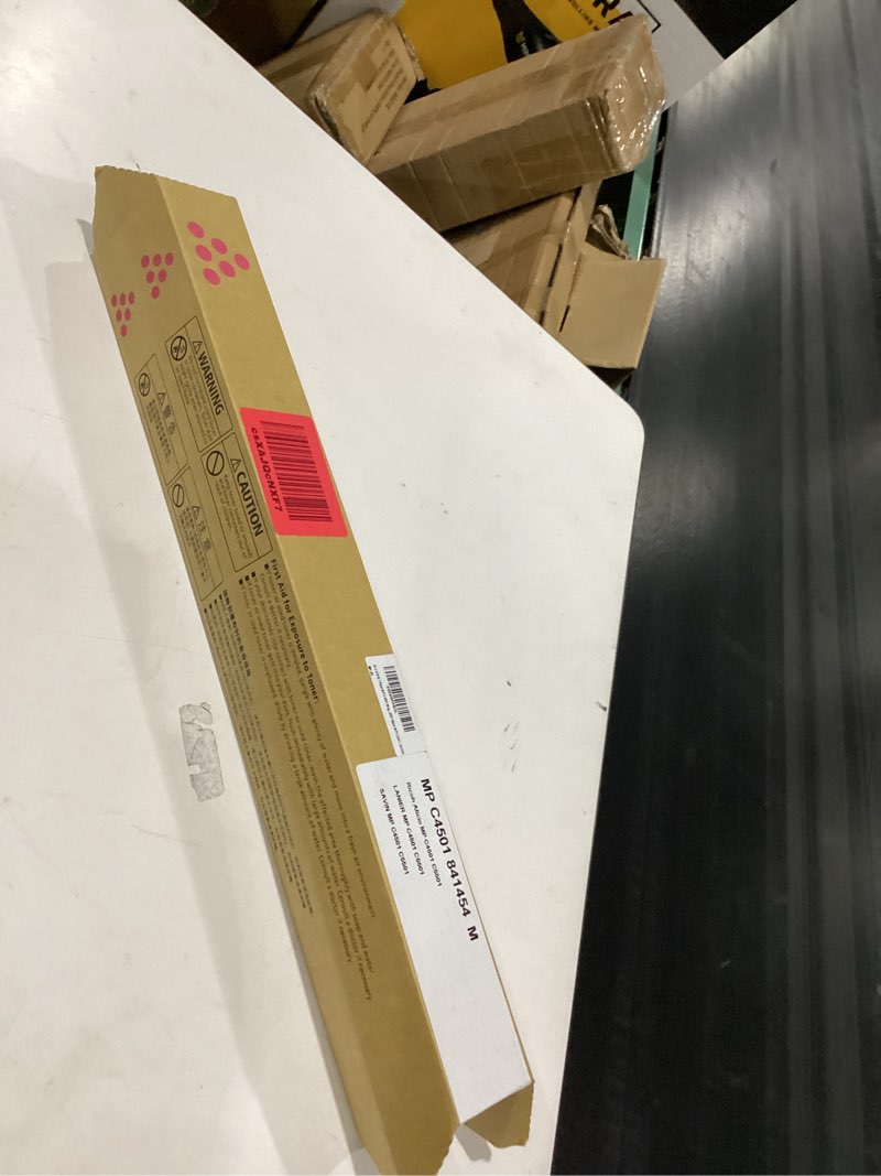 Condition photo showing Good Condition for 1 pack mp c4501 magenta toner cartridge | replacement for ricoh mp c4501 work with aficio mp c4501 aficio mp c5501 lanier mp c4501 lanier mp c5501 savin mp c4501 savin mp c5501 | 841454