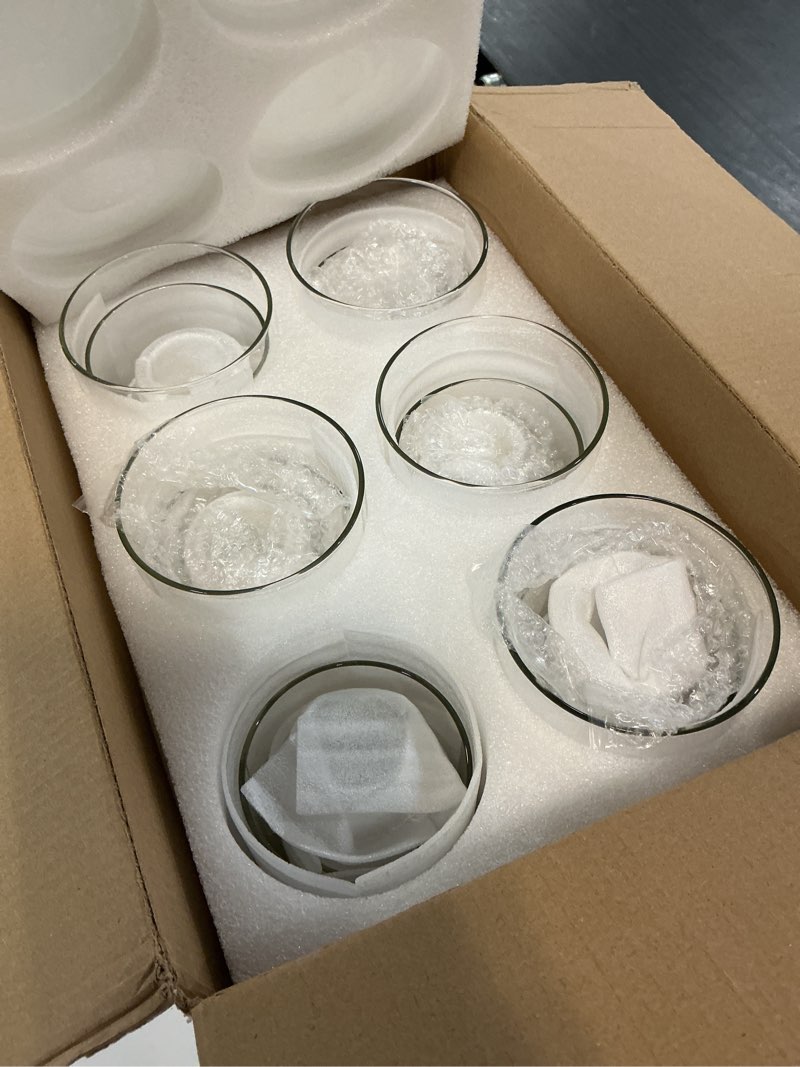 Condition photo showing New/Like New for 30pcs glass vase for centerpieces, 4,6,7.5,8,10 inch tall clear cylinder flower vase bulk floating candle holder for wedding table home décor and party 4+6+7.5+8+10inch 30