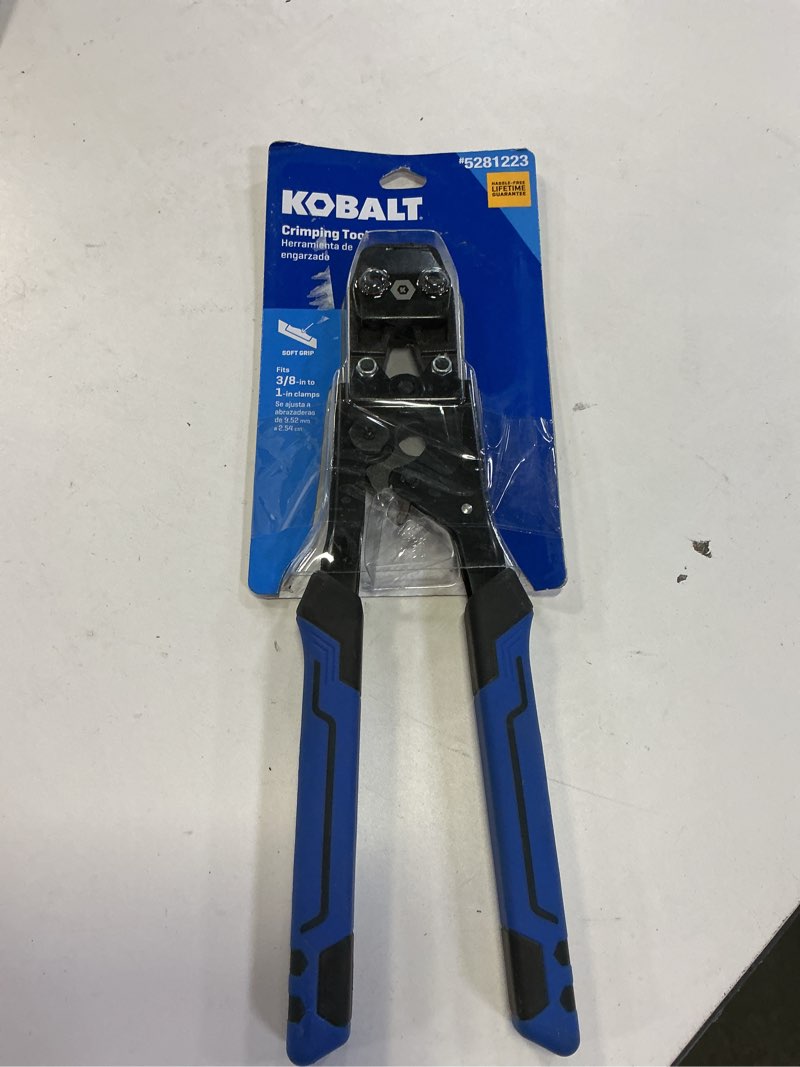 Condition photo showing Good Condition for kobalt 3/8 to 1-in pex crimper