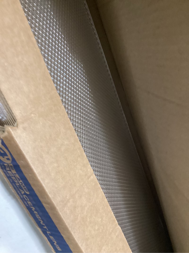 Condition photo showing Good Condition for Lithonia Lighting 4 Foot Replacement Acrylic Diffuser Lens, Clear Prismatic Replacement Cover for 48-Inch SB Series Narrow Body Square Wraparound Ceiling Light Fixture for Shop Lights