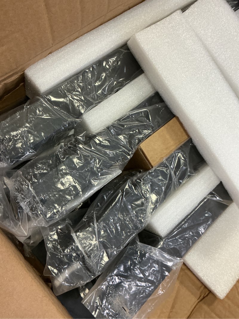 Condition photo showing Good Condition for q235-steel integrated arc 2''x4''(actual tube dia: 1.5''x 3.2'') 45 degree adjustable angle support pergola brackets heavy duty 4pack 1.5"-adjustable angle 4