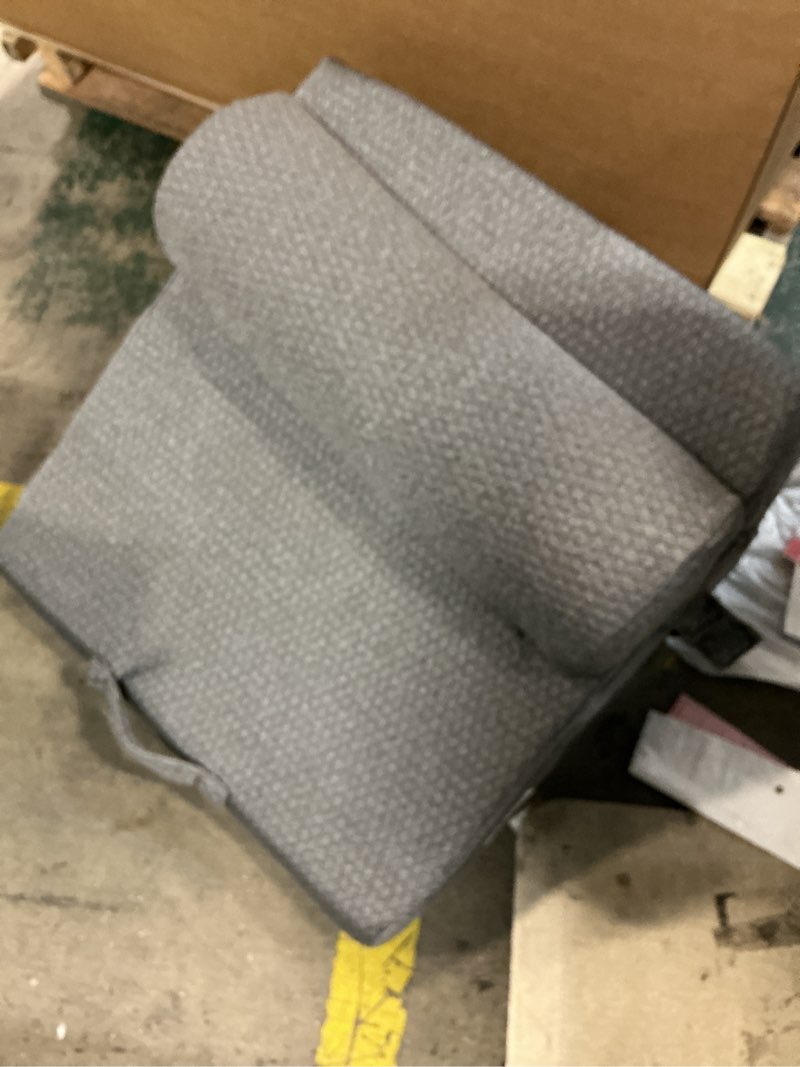 Condition photo showing Good Condition for Bedluxe 3Pcs Orthopedic Bed Wedge Pillow Set, Foam Wedge Pillow Post Surgery for Back, Leg and Knee Support, Adjustable 9&12 Inch Folding Triangle Pillow for Sleeping, Acid Reflux, Snoring, Dark Grey Dark Grey Adjustable 9&12 Inch + 1 Head Pillow