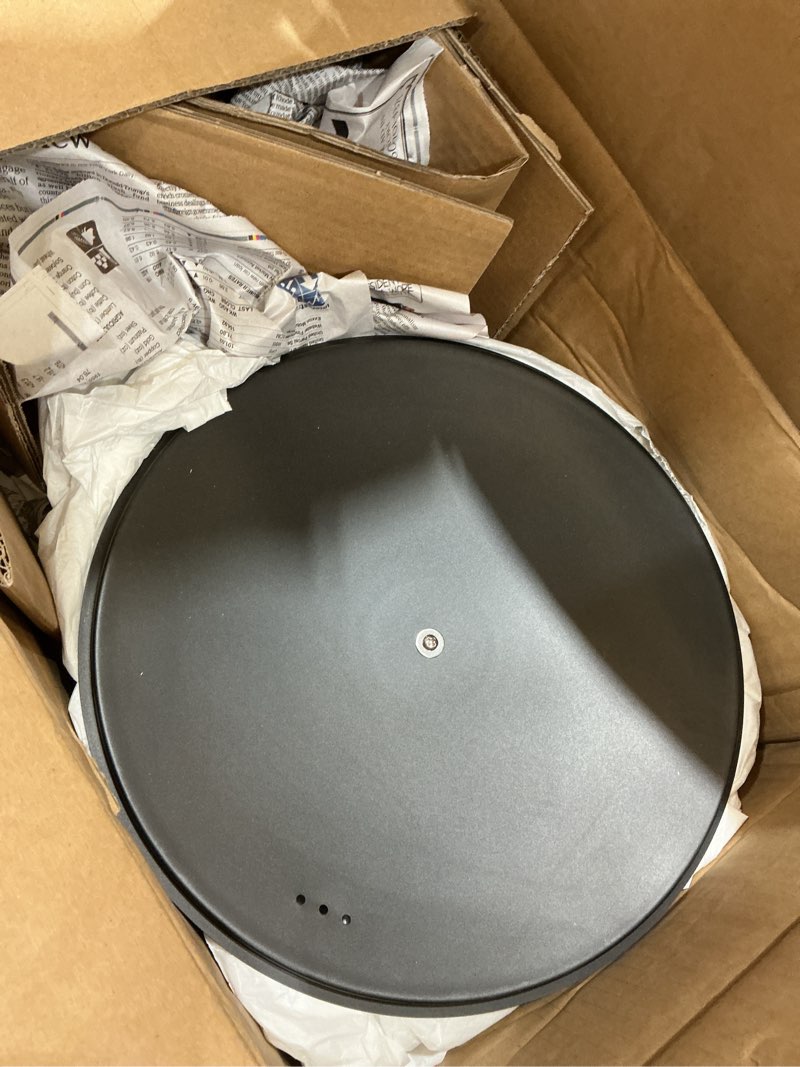 Condition photo showing Good Condition for carbon steel pan, 12 inch nonstick frying pan skillet with lid, pre-seasoned carbon steel cookware with removable silicone handle holder, indoor/outdoor, induction & oven safe carbon steel 12in w/lid