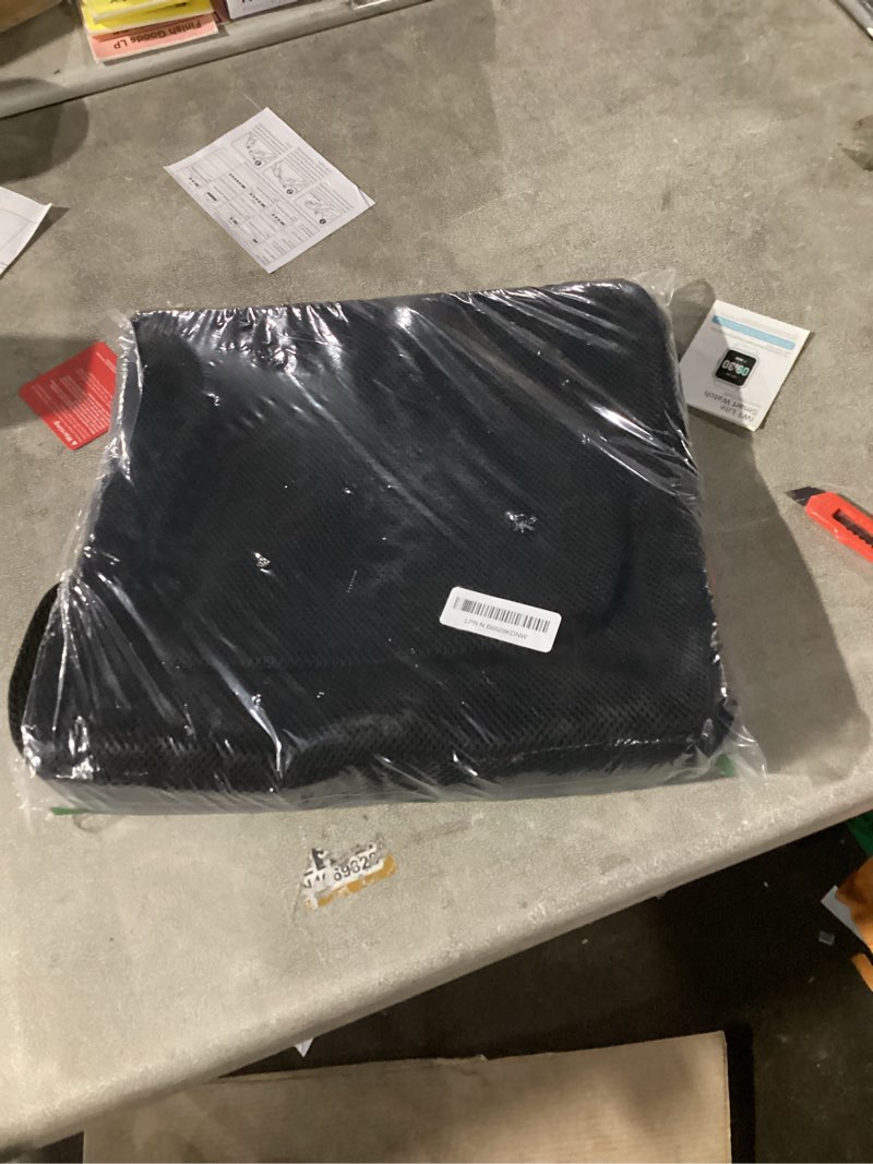 Condition photo showing Good Condition for Thickened Gel Seat Cushion, Egg Gel Chair Pads for Wheelchair Pressure Coccyx Sciatica Pain Relief, Cooling Desk Seat Cushion for Kayak, Car, Office Chair Long Sitting[Black-2.75"] 16.9*14.5*2.75in Black