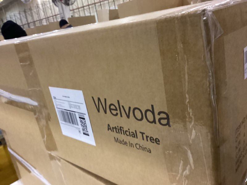 Condition photo showing New/Like New for Artificial Olive Tree 5FT - Faux Plant with Black Diamond Planter - Tall Fake Olive Floor Plant Potted - Artificial Silk Tree for Home Office Living Room Decor Indoor