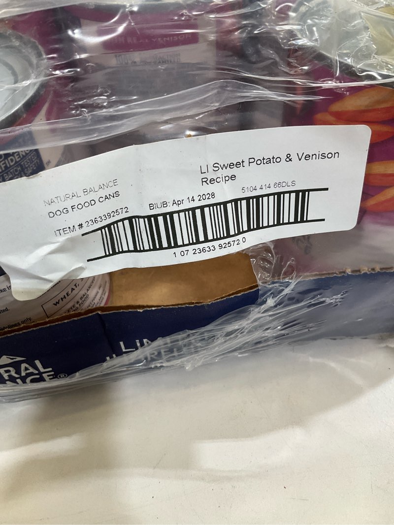 Condition photo showing Good Condition for Dog food