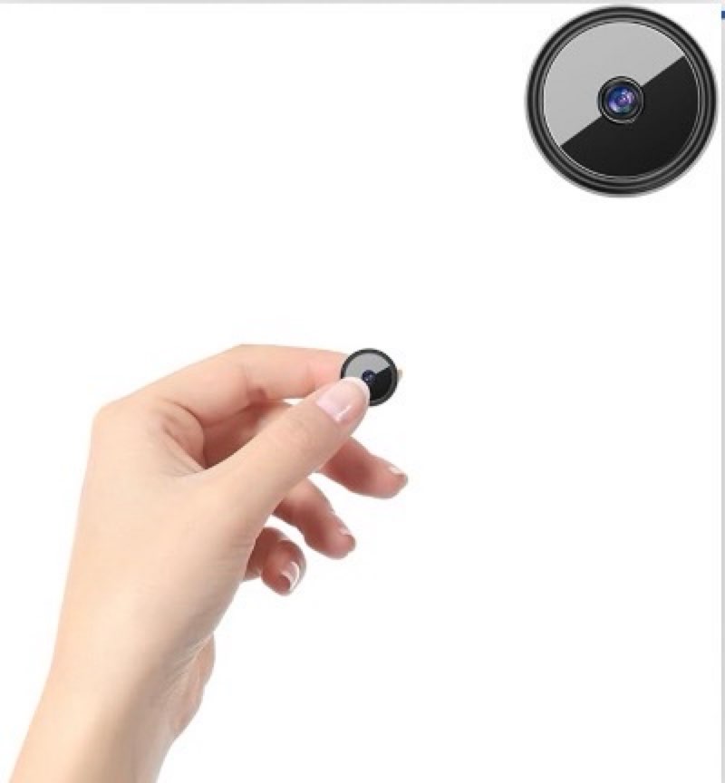 rfawkng 1pcs only 0.9 inch hidden camera with audio/video mini small spy home indoor night vision mo