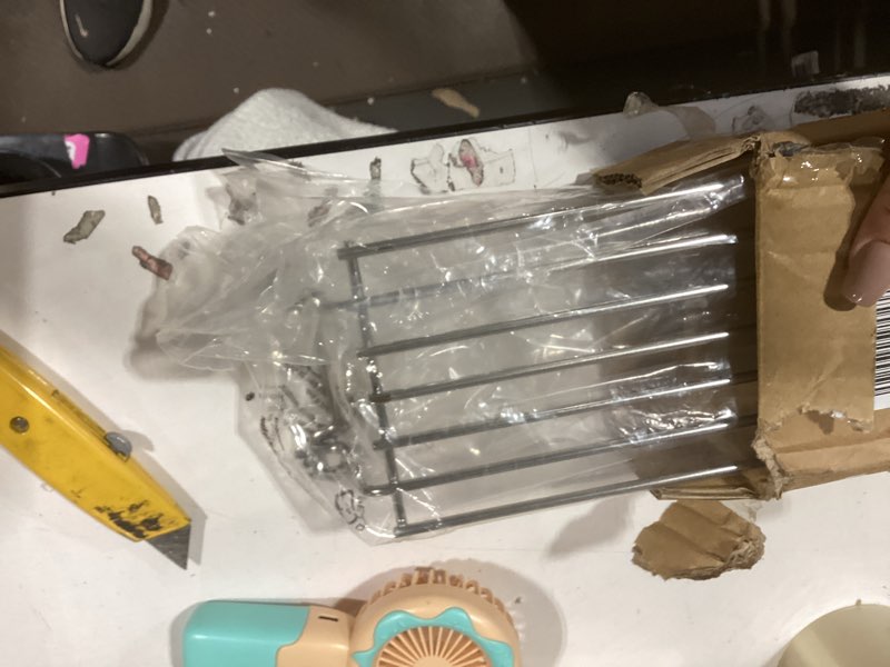Condition photo showing Good Condition for grill warming rack for weber spirit grill 69866 warming rack spirit 200 series, with up front controls (2013 - newer)?21.5 '' stainless steel grill upper rack for weber 7640/69866 for weber grill spirit 200 series