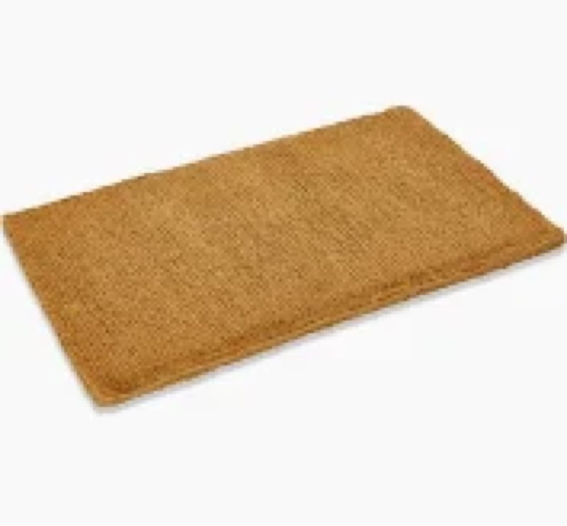 Barnyard Designs Natural Coco Coir Heavy Duty Backing Doormat - Large Cute Non-Slip Front Door Welco