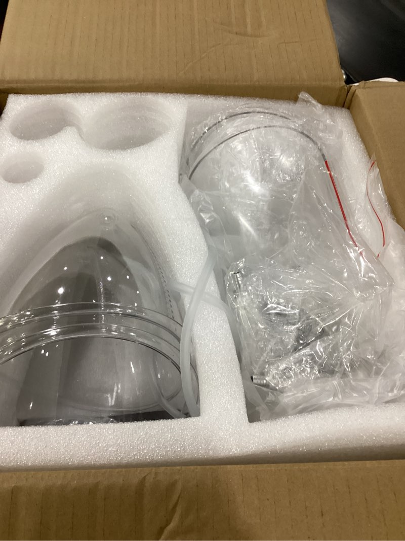 Condition photo showing As Is for not tested titoe vacuum therapy machine multifunctional 0-75cmhg cupping cups machine 6 mode adjustable suction vacuum machine with 30 cups and 3 pumps