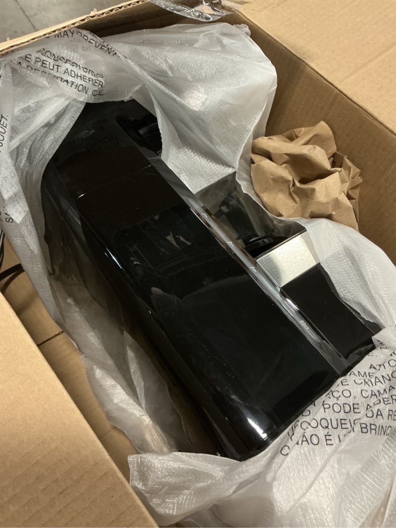 Condition photo showing As Is for Amazon Basics Programmable 12 Cup Drip Coffee Maker, Coffee Machine with Glass Coffee Pot (1.9 Qt), Auto Shut-off, Touch Screen, Auto Pause, Removable Filter Basket, Black & Silver 12-Cup Programmable - New Model