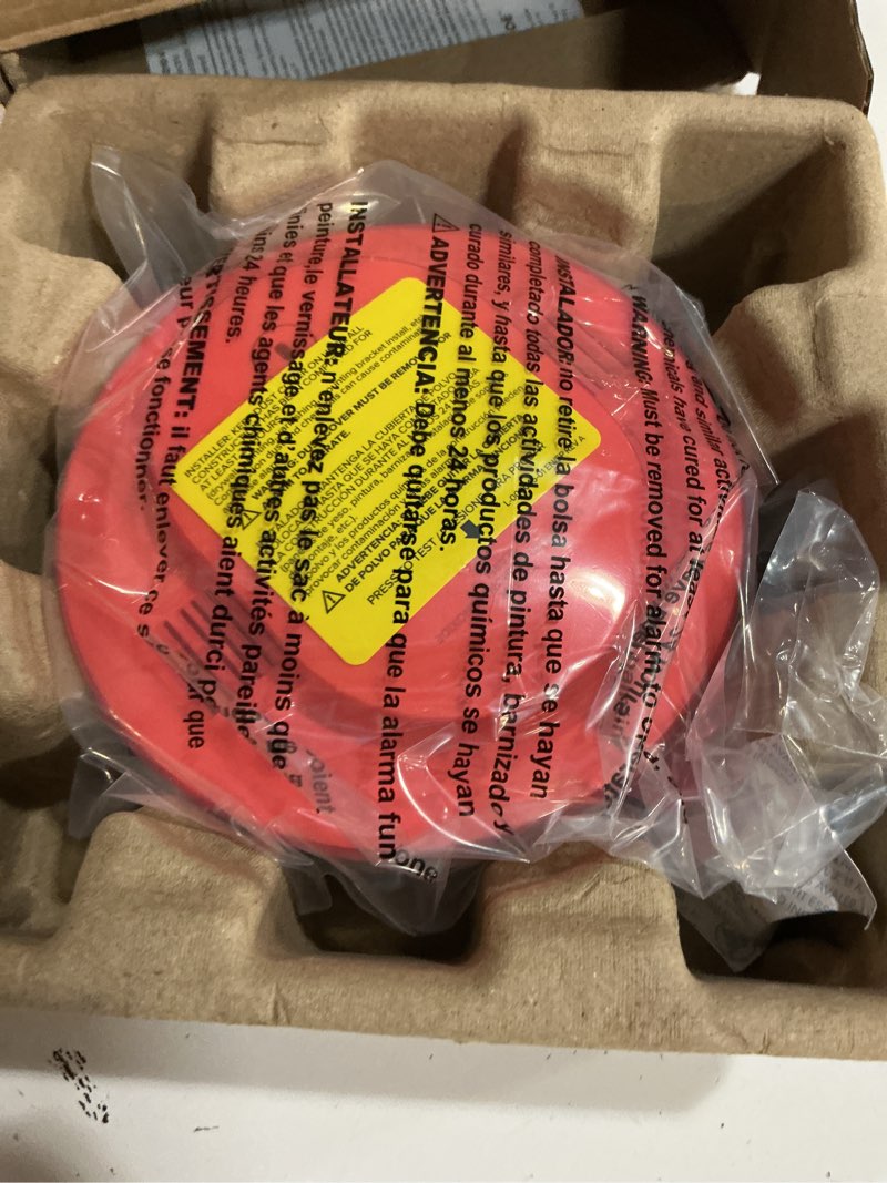 Condition photo showing New/Like New for kidde smoke and carbon monoxide detector, 10-year battery powered, with voice alerts, led status lights, 85 db alarm, 5 inches, 30cud10-v, 1 pack 1 pack 10th edition