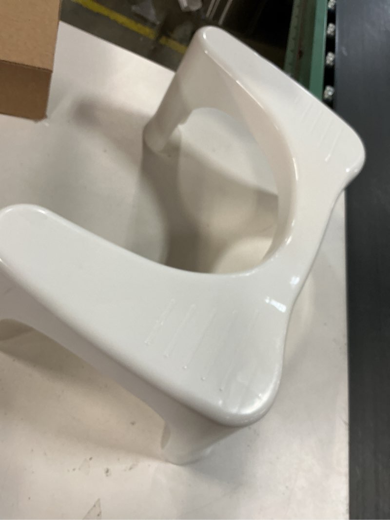 Condition photo showing Good Condition for Squatty Potty Simple Curve Bathroom Toilet Stool 7" White