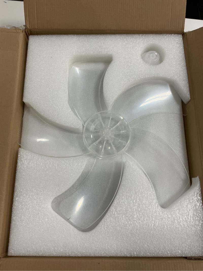 Condition photo showing New/Like New for Ceiling Fans with Lights and Remote, 20'' Low Profile Ceiling Fan, 3000-6000K Dimmable Modern Flush Mount LED Fan Light, 6 Wind Speeds White Ceiling Fans for Bedroom