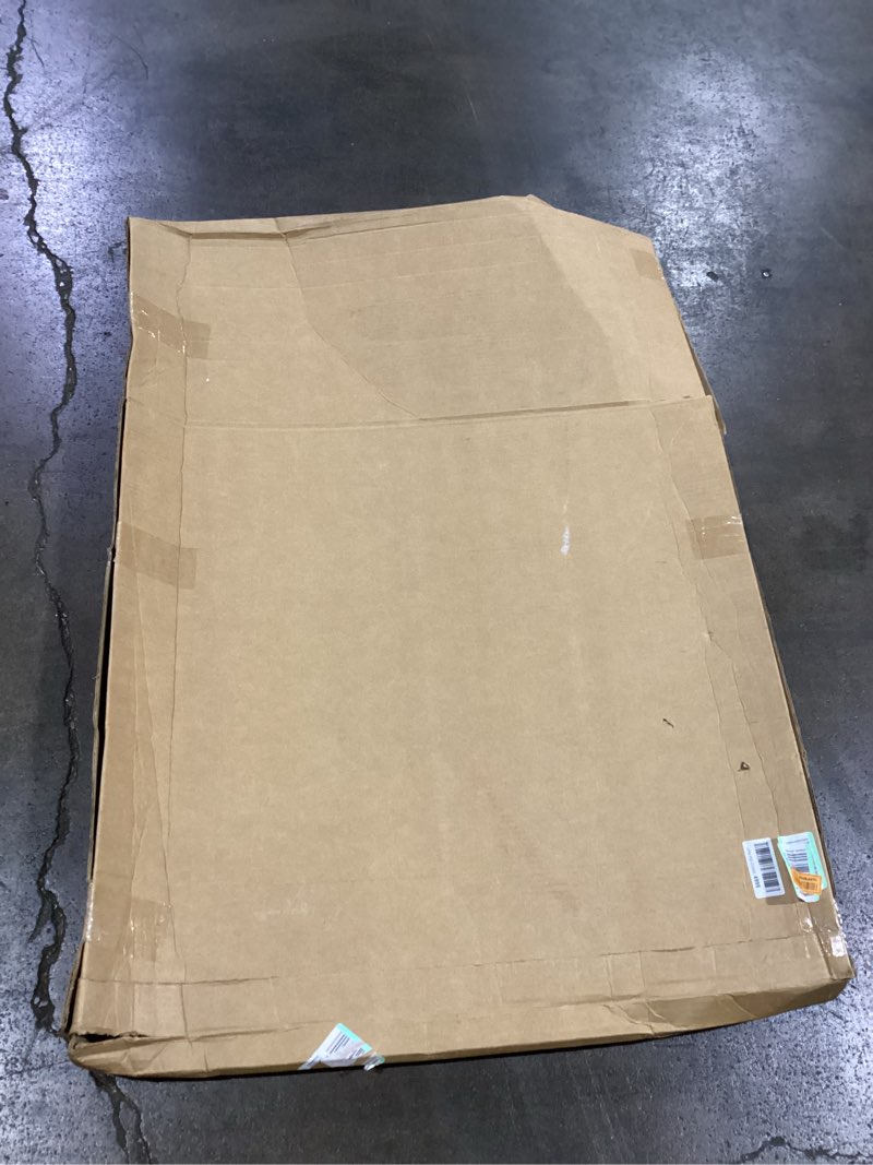 Condition photo showing Good Condition for GORILLA GRIP Slip Resistant Office Chair Mat for Carpet Floors, 36x48 Lip Smooth Glide Under Desk Carpeted Floor Protector, Heavy Duty Plastic Computer Mats for Rolling Work and Gaming Chairs, Clear Carpet Mat With Lip 36"x48"