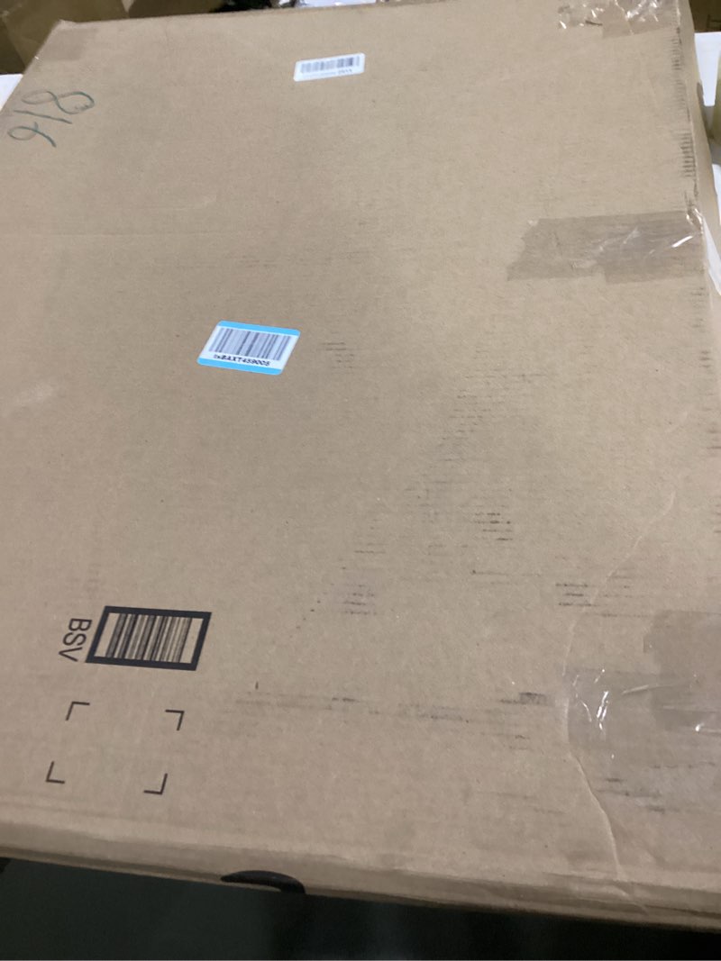 VIZ-PRO Magnetic Dry Erase White Board, 36 X 24 Inches, Black Aluminium Frame