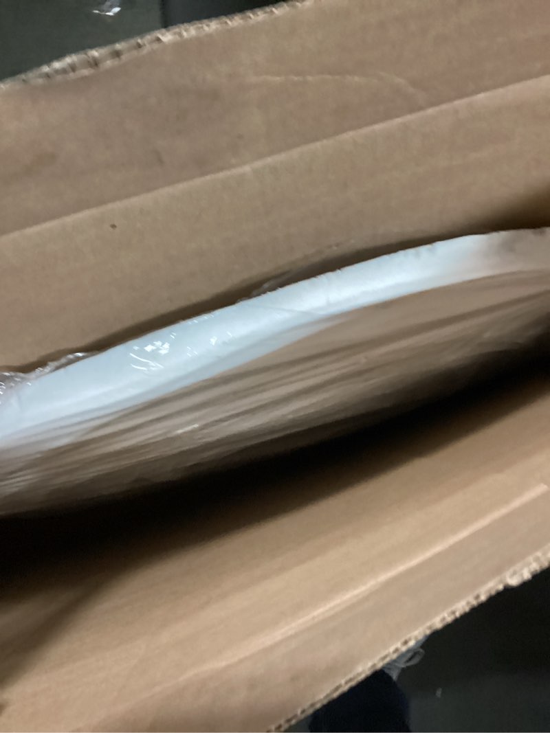 Condition photo showing Good Condition for À LA MAISON CEILINGS ROZAP-pw Rose Foam Ceiling Medallion, White, Pack of 1