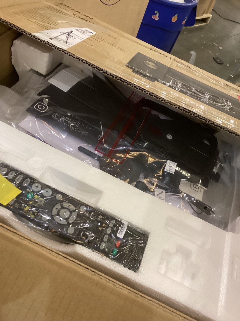 Condition photo showing New/Like New for Denon AVR-X3800H 9.4-Ch 8K UHD AVR Home Theater Stereo Receiver, (105W X 9) Built-in Bluetooth Wi-Fi & HEOS Multi-Room Streaming Dolby Atmos DTS:X IMAX Enhanced & Auro 3D