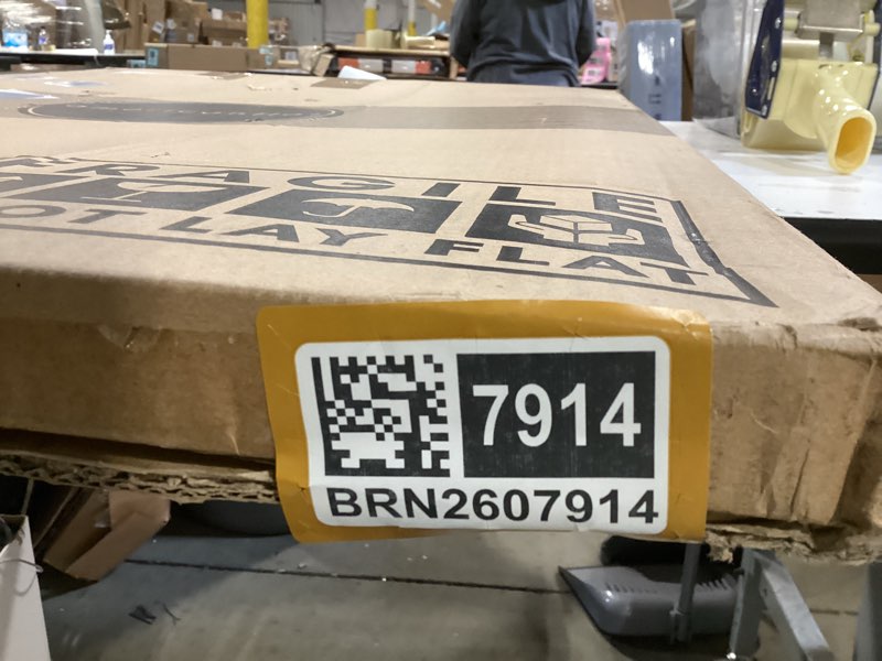 Condition photo showing Good Condition for americanflat 24x36 poster frame with polished plexiglass - wide picture frames made of engineered wood for vertical or horizontal wall display - epic collection - grey grey 24x36
