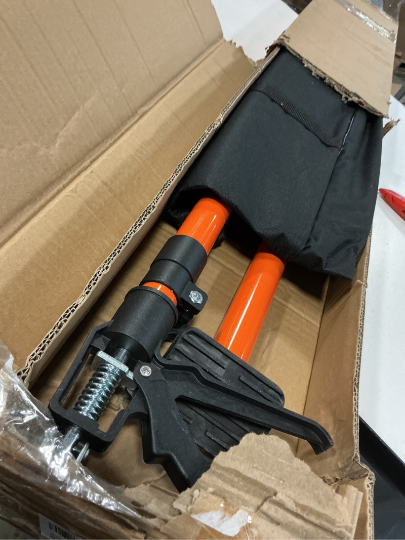 Condition photo showing Good Condition for 2pk steel telescopic adjustable 3rd hand support system, supports up to 154 lbs, extends from 49 inch to 114 inch for construction rods, cabinet jacks, cargo bars, drywalls