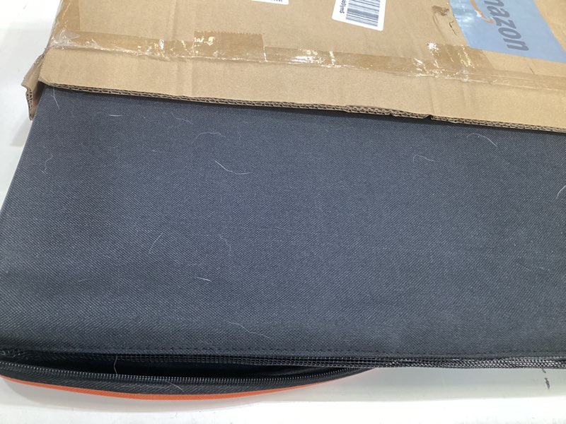 Condition photo showing As Is for dog car seat, enclosed carrier for pets travel safety dog crate soft-sided covered car kennel carrier for backseat for medium dogs