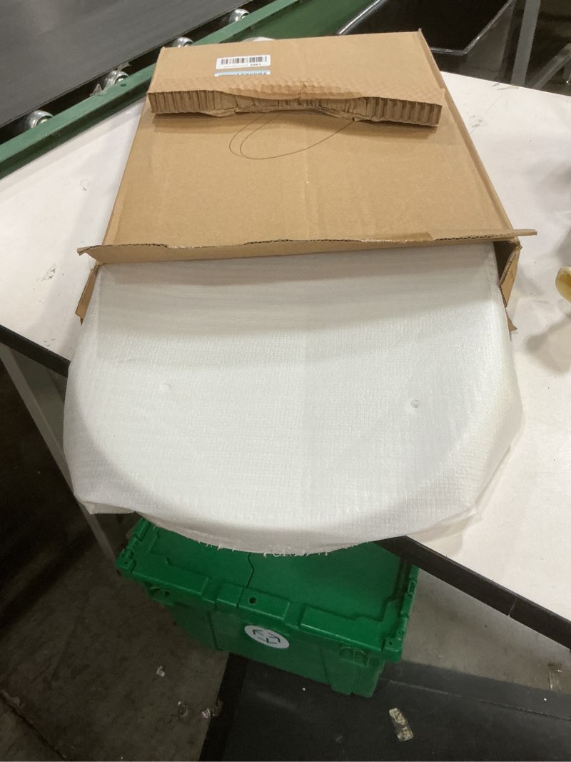 Condition photo showing Good Condition for sadalak toilet seat d shape soft close quick release easy clean toilet seat replacement with non-slip bumpers for bathroom white