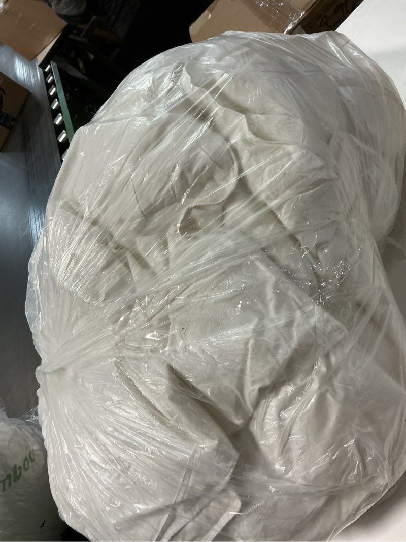 Condition photo showing As Is for Cosybay King Size Feather Down Fiber Comforter - All Season White Duvet Insert - Luxury Medium Warmth Hotel Bedding Comforter,100% Cotton Cover-King, 106 x 90 Inch King White/All Season