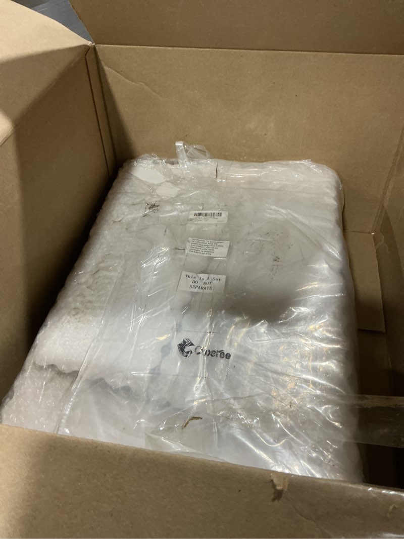 Condition photo showing Good Condition for ctosree 50 pcs tri fold poster board bulk, science fair project display paperboard, single wall,lightweight presentation board (14 * 22inch,white) 14*22inch white 50