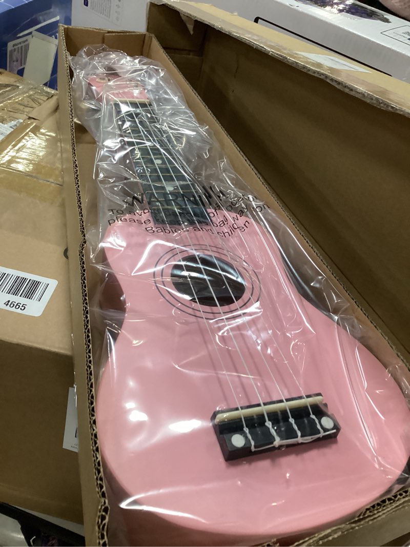 Condition photo showing Good Condition for 21 Inch Wooden Kids Toddler Child Children Acoustic Guitar Musical Instruments Ideal for 3-9 Year Old Boys Girls Gifts (Pink)