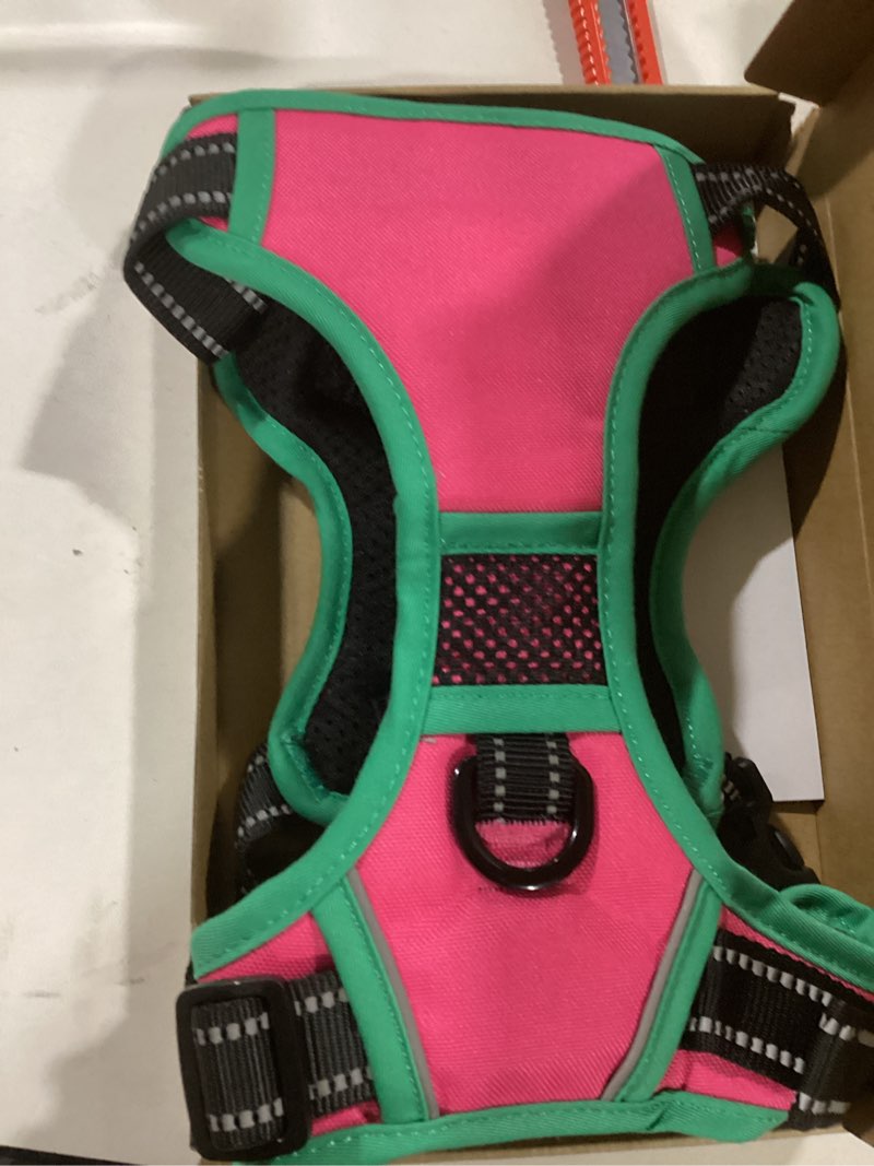 PHOEPET 2019 Upgraded No Pull Dog Harness, Reflective Adjustable Vest, with a Training Handle + 2 Me