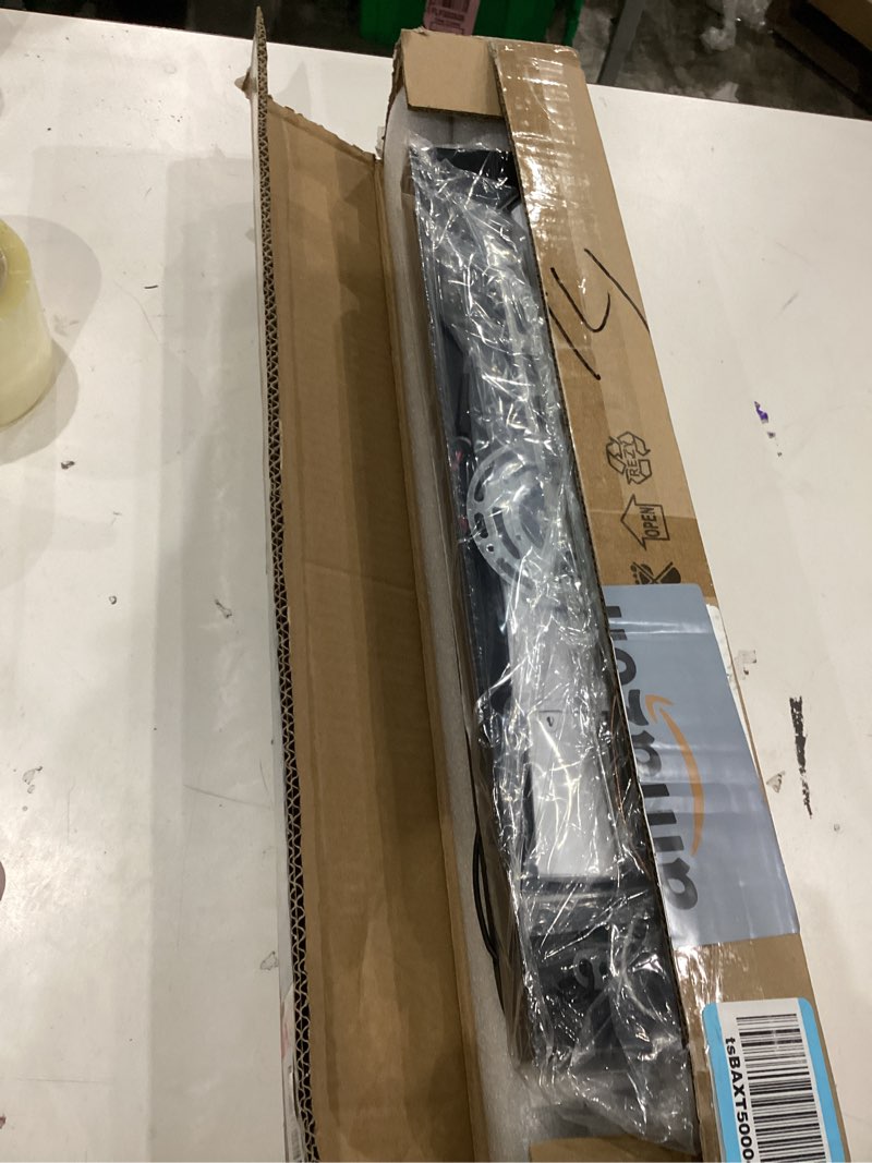 Condition photo showing Good Condition for LED Linear Pendant Light Fixtures 59" Modern Island Lights Dimmable Pool Table Light with Remote for Kitchen Dining Room Living Room Office Bar 3000K-6000K, Black 59 inches