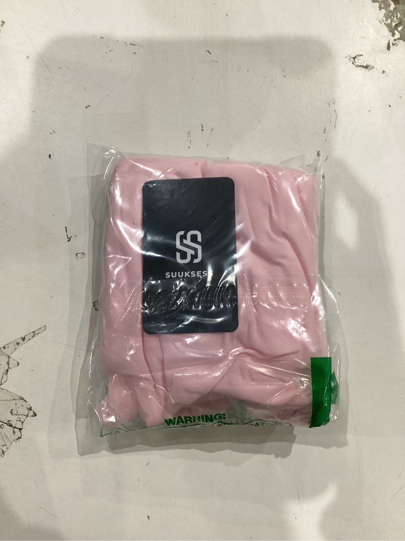 Condition photo showing Good Condition for suuksess women double lined going out basic tank tops ruched summer t shirts x-small 05 pink