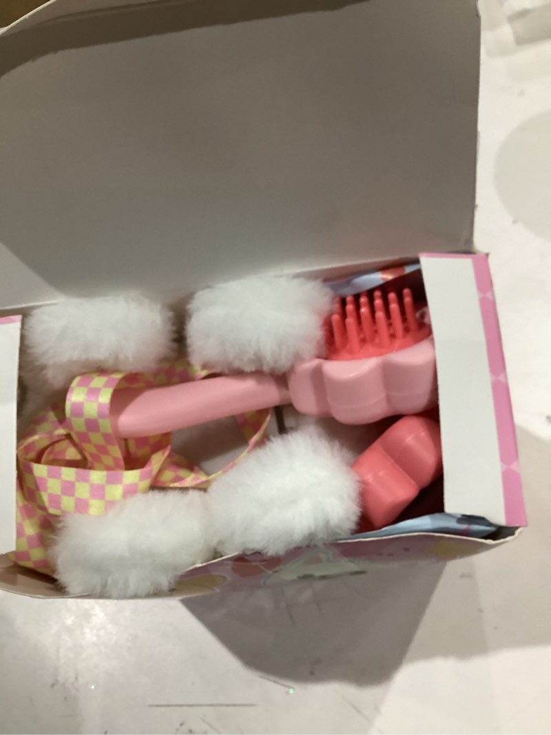 Condition photo showing Good Condition for Tagitary Plush Toys Electronic Toy Cat That Walking and Meowing,Tail Wagging Interactive Toy Cat for Kids with Leash,Easter Christmas Birthday Gift for Toddlers Kids