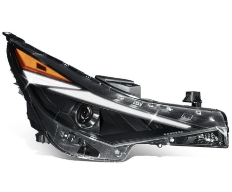 DNA Motoring For 2021-2022 Hyundai Elantra Passenger Right Side LED DRL Projector Headlight Lamp