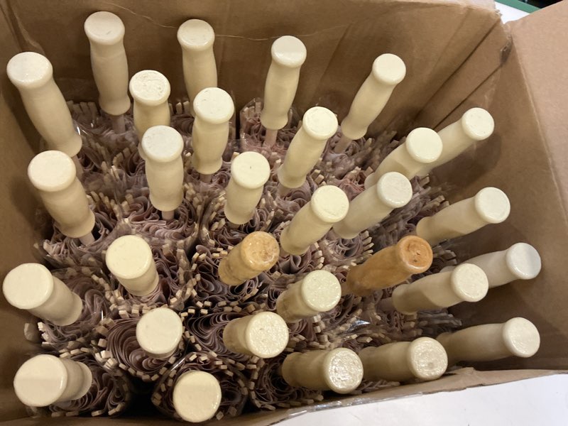 Condition photo showing Good Condition for Paper Umbrellas Bulk for Wedding, 23.6" Chinese Japanese Parasol Vintage Decorative Sun Umbrella for Bridal Party Tea 30 Vintage Lace