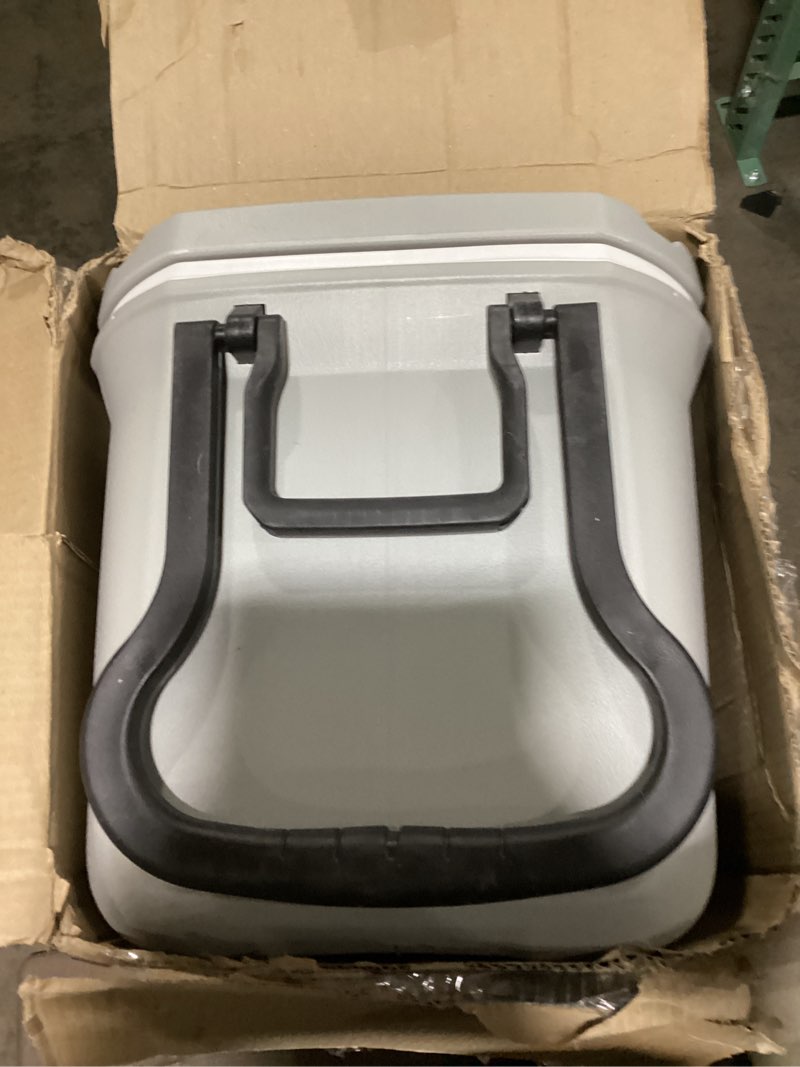 Condition photo showing As Is for Coleman Classic Series Insulated Portable Cooler, Leak-Resistant Outdoor Hard Cooler Keeps Ice up to 5 Days, 150-Quart