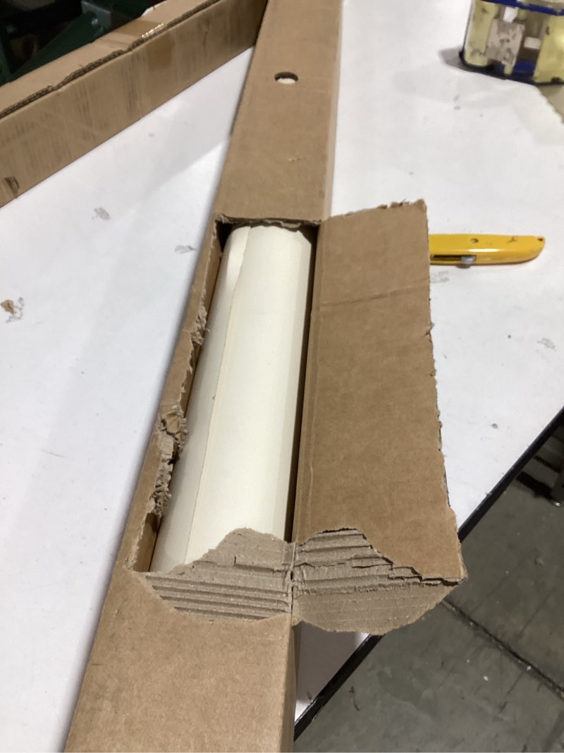 Condition photo showing As Is for Kate Seamless Paper Backdrop for Photography Beige Cream Backdrop Paper (53''x16.4' Ivorine) 53'' x 16.4' Ivorine