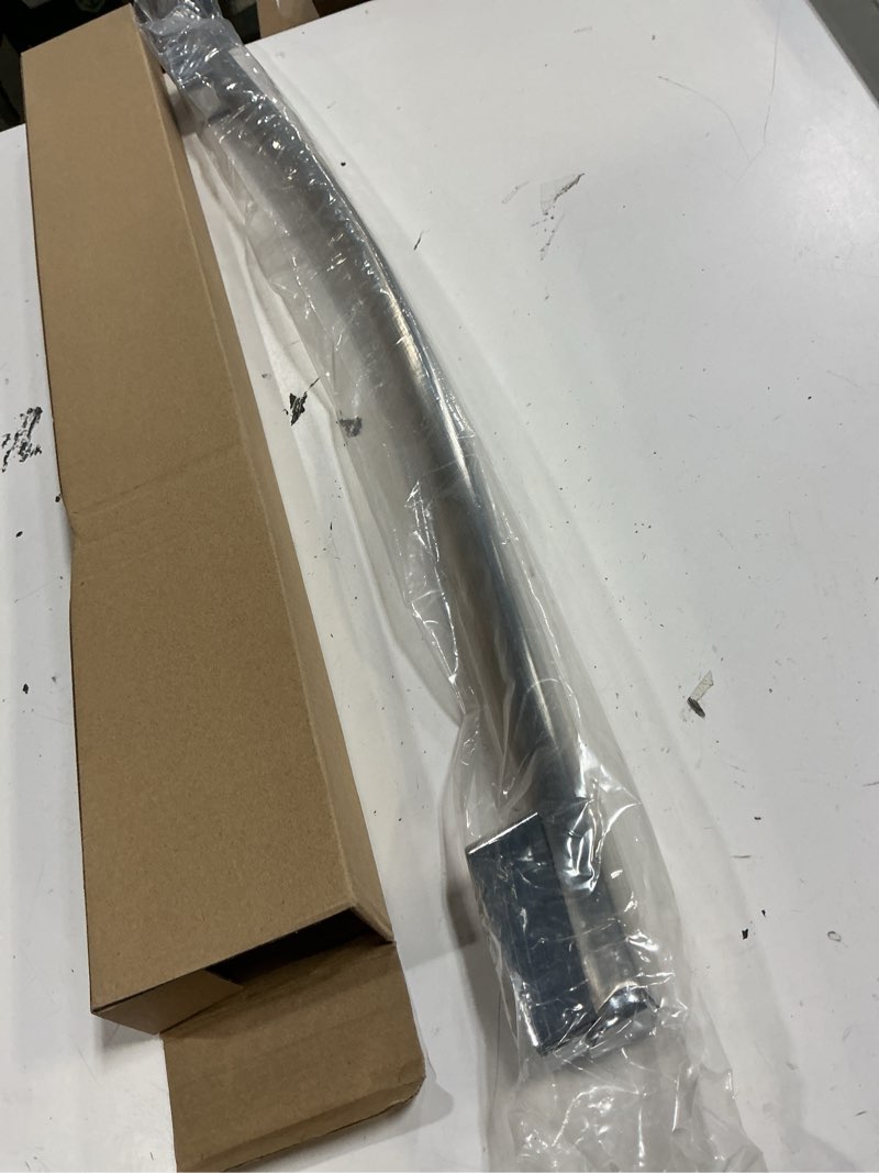 Condition photo showing Good Condition for wr12x34310 stainless steel freezer door handle approx. 27.8", compatible with ge refrigerator, replaces 4960021 ap6994366 ps16220203 eap16220203