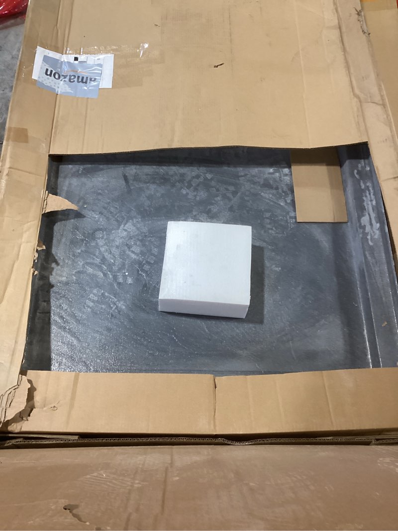 Condition photo showing Good Condition for DreamLine SlimLine 36 inch D x 60 inch W x 2 3/4 inch H Left Drain Single Threshold Shower Base in Slate Gray