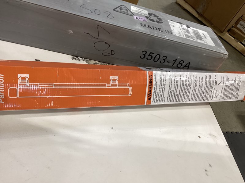 Condition photo showing Good Condition for retractable baby gate with cat door 55" wide retractable baby gate for stairs mesh baby gate with pet door retractable dog gate for the house retractable pet gate with door safety gates for toddlers white 33" x 55"?with cat door ?