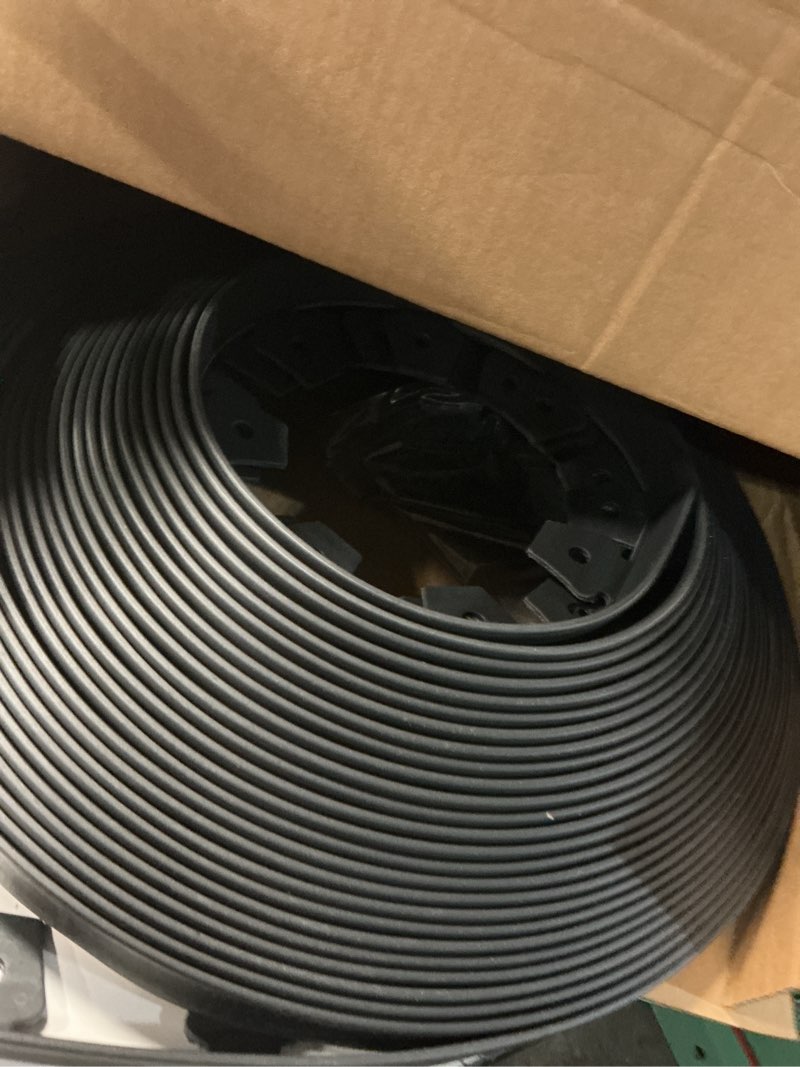 Condition photo showing Good Condition for easyflex no-dig landscape edging kit - 100 ft., black 100 ft traditional
