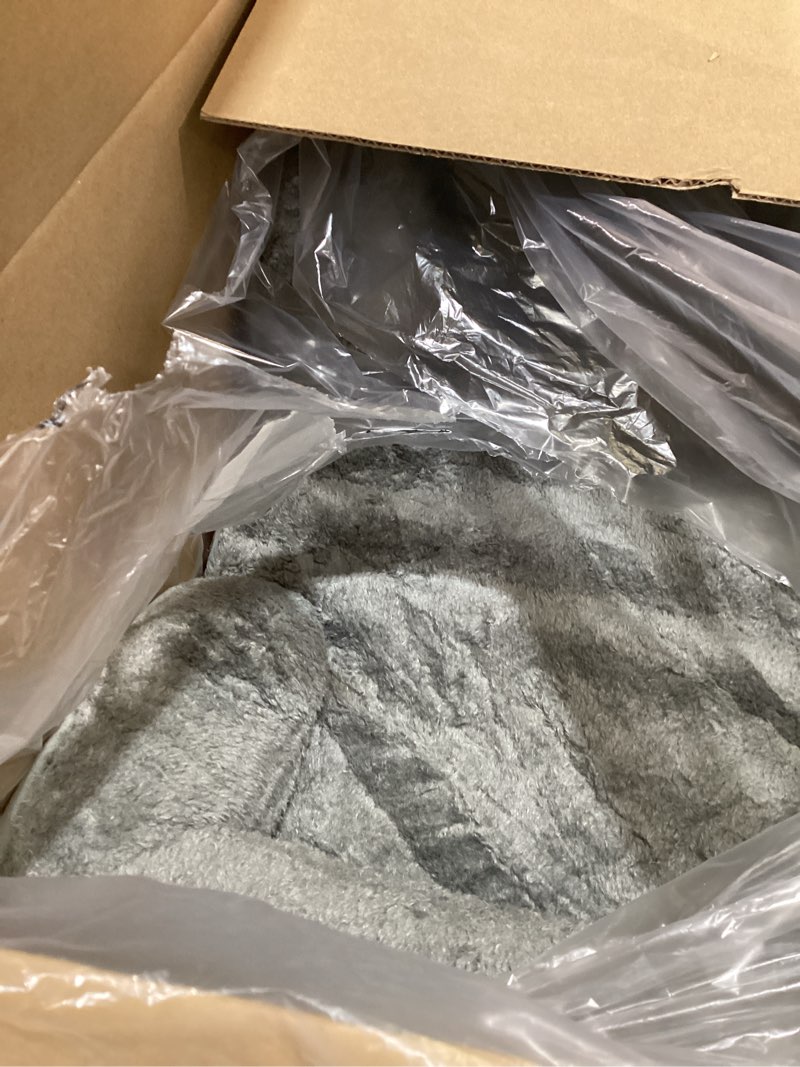 Condition photo showing Good Condition for Bedsure Orthopedic Dog Beds for Small Dogs - Washable Small Dog Cat Bed Waterproof, Comfort Pet Couch Sofa with Washable Removable Cover, Pets Bed with Nonskid Bottom, Black, 24" 24"L x 18"W x 6"Th Black