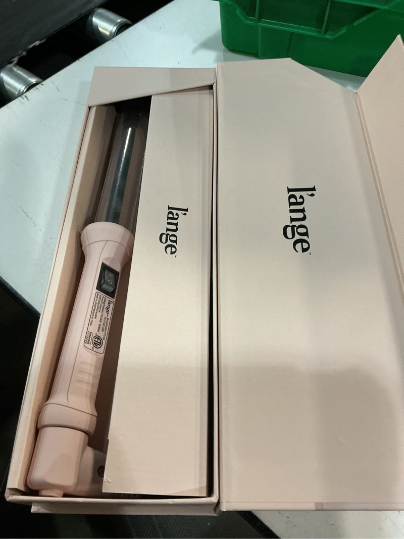Condition photo showing Good Condition for l'ange hair ondulé ceramic curling wand | salon hair styling wands for beach waves