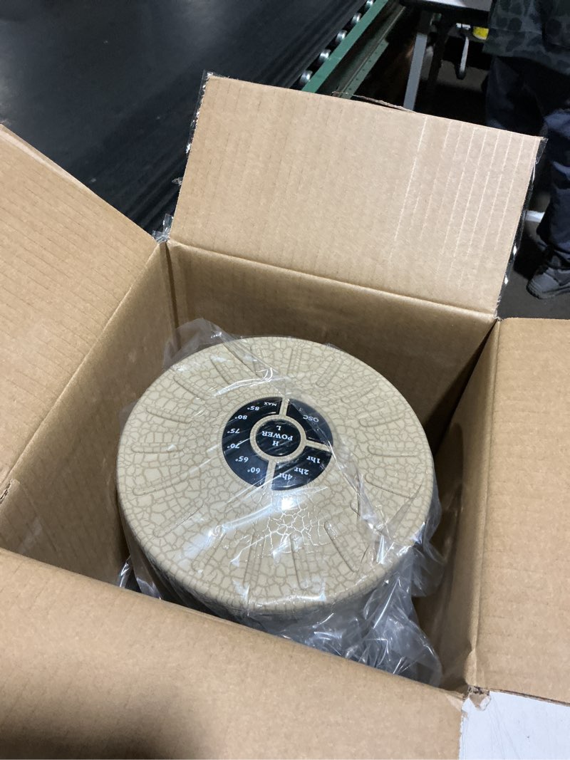 Condition photo showing Good Condition for Lasko Oscillating Designer Ceramic Tower Space Heater for Home with Adjustable Thermostat, Timer and Remote Control, 16 Inches, 1500W, 6435 Beige Heater