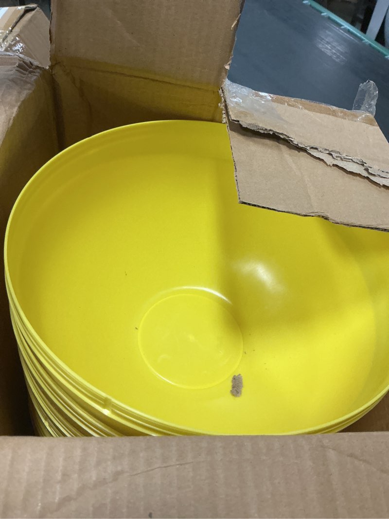 Condition photo showing Good Condition for fun express 14 inch fillable yellow plastic easter eggs - 6 pieces - yellow